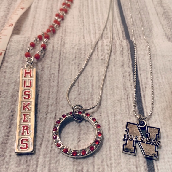 Husker Jewelry - Nebraska Husker Necklace Set
